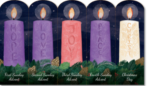 Advent Prayer card