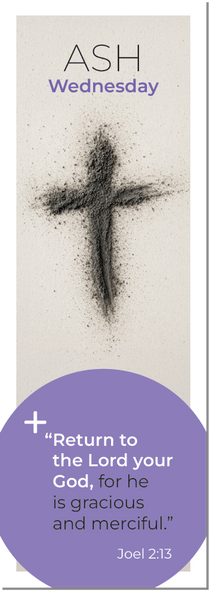 Ash Wednesday bookmark