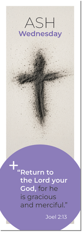 Ash Wednesday bookmark