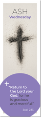 Ash Wednesday bookmark