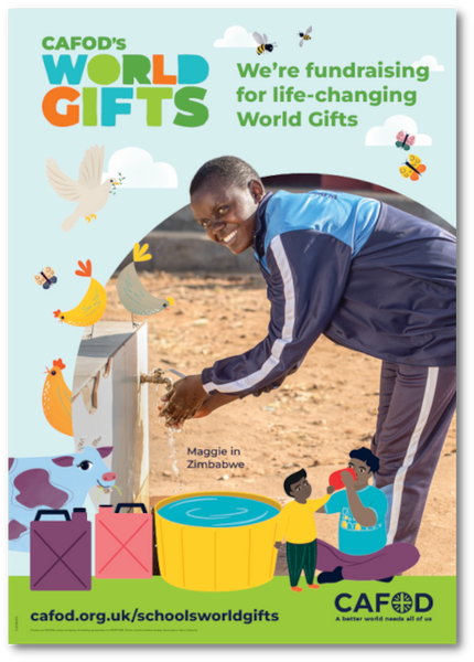 World Gifts in schools poster