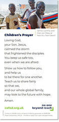 Big Lent Walk prayer card for children