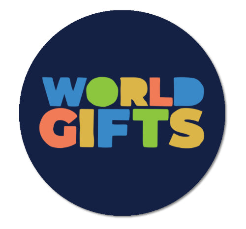 World Gifts stickers (35 to a sheet)