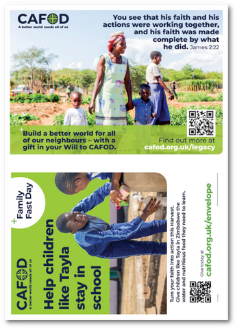 Harvest parish poster