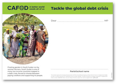 MP Postcard for Debt Campaign 26