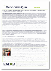 Debt Campaign Q & A